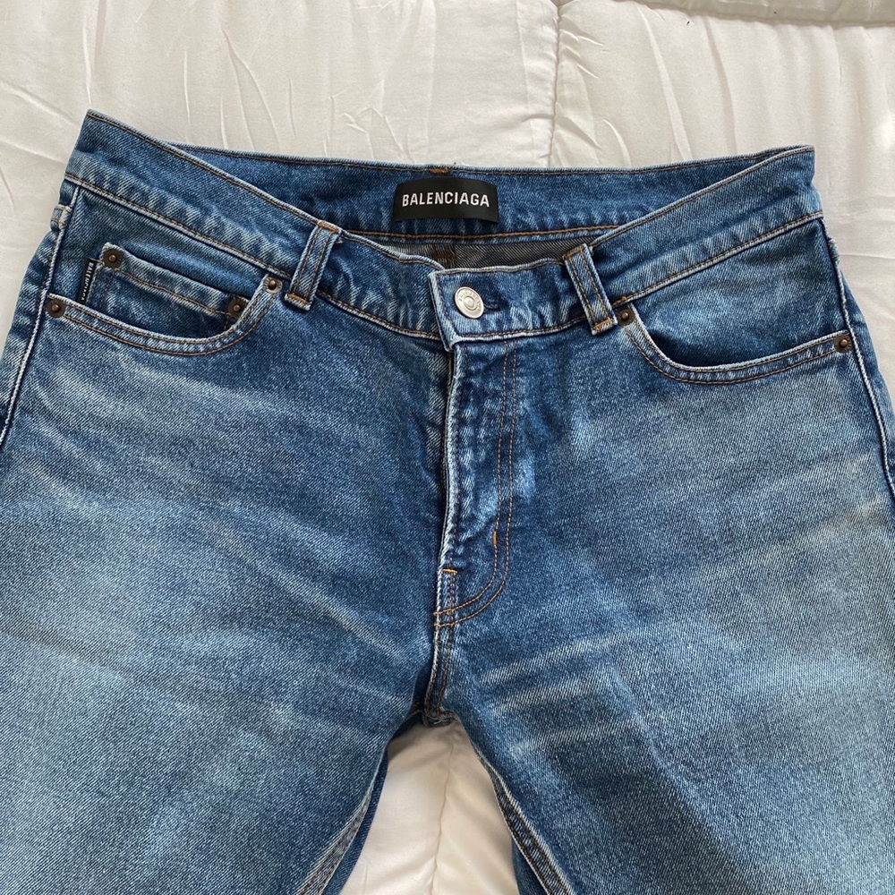 Balenciaga Straight Leg Denim